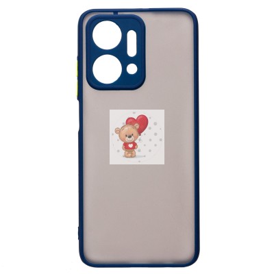 Чехол-накладка для Honor X7a Plus (темно-синий) - PC041