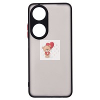 Чехол-накладка для Honor X7b (черный) - PC041