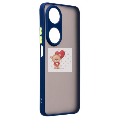 Чехол-накладка для Honor X7b (темно-синий) - PC041