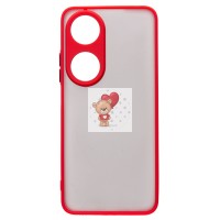 Чехол-накладка для Honor X7b (красный) - PC041 Чехол-накладка для Honor X7b (красный) - PC041