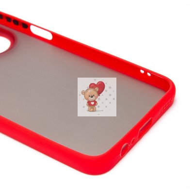 Чехол-накладка для Honor X7b (красный) - PC041 Чехол-накладка для Honor X7b (красный) - PC041