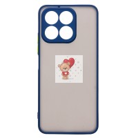 Чехол-накладка для Honor X8a (темно-синий) - PC041 Чехол-накладка для Honor X8a (темно-синий) - PC041