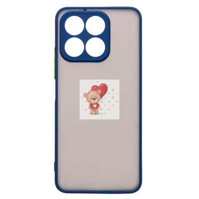 Чехол-накладка для Honor X8a (темно-синий) - PC041 Чехол-накладка для Honor X8a (темно-синий) - PC041