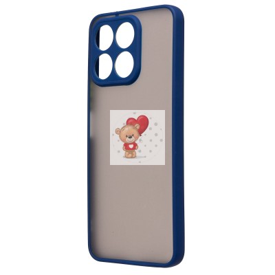 Чехол-накладка для Honor X8a (темно-синий) - PC041 Чехол-накладка для Honor X8a (темно-синий) - PC041