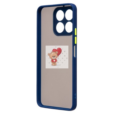 Чехол-накладка для Honor X8a (темно-синий) - PC041 Чехол-накладка для Honor X8a (темно-синий) - PC041