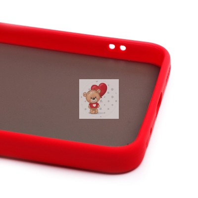 Чехол-накладка для Honor X8a (красный) - PC041