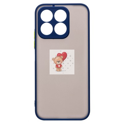 Чехол-накладка для Honor X8b (темно-синий) - PC041