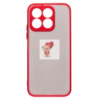 Чехол-накладка для Honor X8b (красный) - PC041 Чехол-накладка для Honor X8b (красный) - PC041