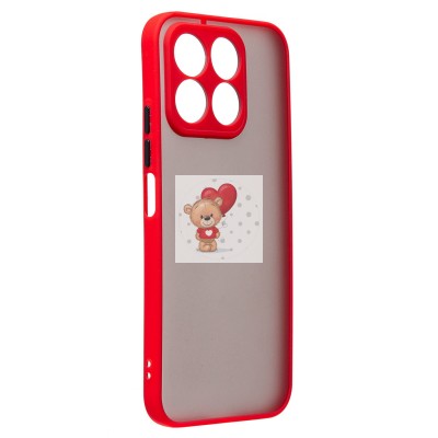 Чехол-накладка для Honor X8b (красный) - PC041 Чехол-накладка для Honor X8b (красный) - PC041