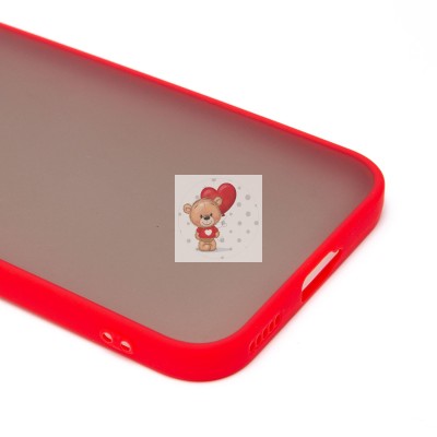 Чехол-накладка для Honor X8b (красный) - PC041 Чехол-накладка для Honor X8b (красный) - PC041