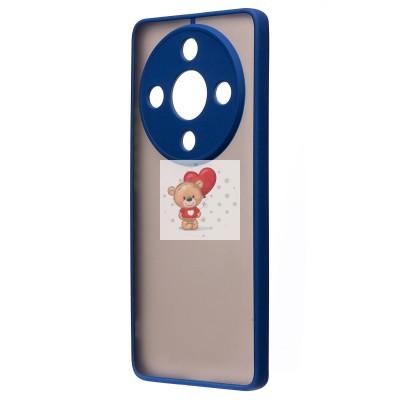 Чехол-накладка для Honor X9b (темно-синий) - PC041