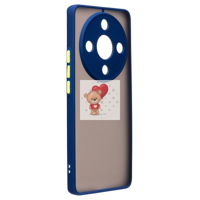 Чехол-накладка для Honor X9b (темно-синий) - PC041