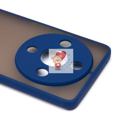 Чехол-накладка для Honor X9b (темно-синий) - PC041