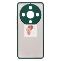 Чехол-накладка для Honor X9b (темно-зеленый) - PC041 Чехол-накладка для Honor X9b (темно-зеленый) - PC041