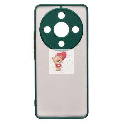 Чехол-накладка для Honor X9b (темно-зеленый) - PC041