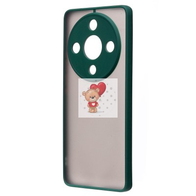 Чехол-накладка для Honor X9b (темно-зеленый) - PC041 Чехол-накладка для Honor X9b (темно-зеленый) - PC041