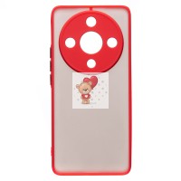 Чехол-накладка для Honor X9b (красный) - PC041