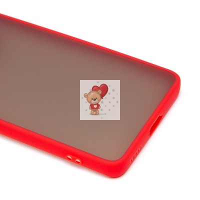 Чехол-накладка для Honor X9b (красный) - PC041 Чехол-накладка для Honor X9b (красный) - PC041