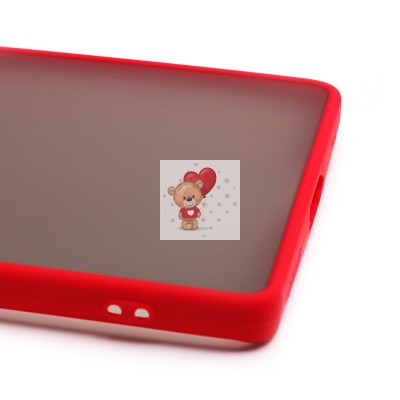 Чехол-накладка для Huawei Honor X9a (красный/черный) - PC041