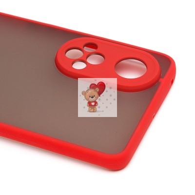 Чехол-накладка для Huawei nova 9 (красный/черный) - PC041