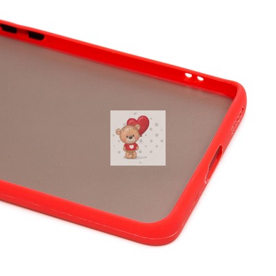 Чехол-накладка для Huawei nova 9 (красный/черный) - PC041