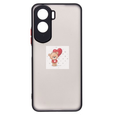 Чехол-накладка для Huawei Honor 90 lite (черный) - PC041 Чехол-накладка для Huawei Honor 90 lite (черный) - PC041