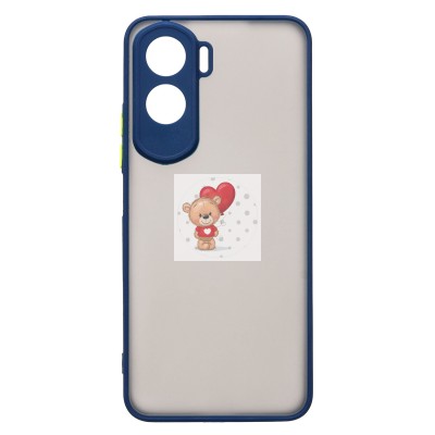 Чехол-накладка для Huawei Honor 90 lite (темно-синий) - PC041 Чехол-накладка для Huawei Honor 90 lite (темно-синий) - PC041