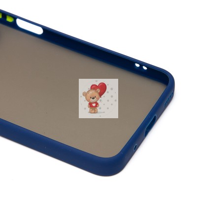 Чехол-накладка для Huawei Honor 90 lite (темно-синий) - PC041