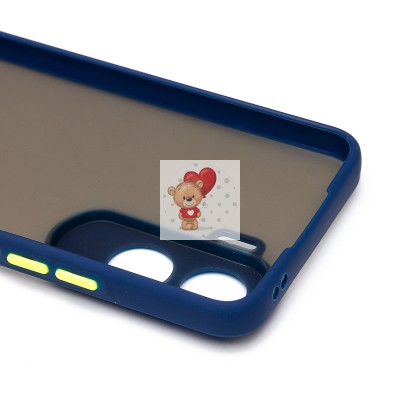 Чехол-накладка для Huawei Honor 90 lite (темно-синий) - PC041