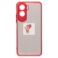 Чехол-накладка для Huawei Honor 90 lite (красный) - PC041