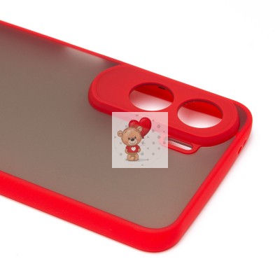 Чехол-накладка для Huawei Honor 90 lite (красный) - PC041