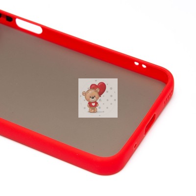 Чехол-накладка для Huawei Honor 90 lite (красный) - PC041