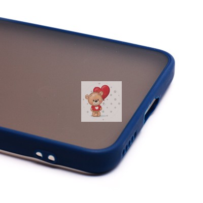 Чехол-накладка для Huawei Honor 90 (темно-синий/черный) - PC041