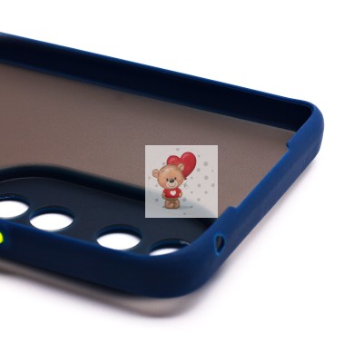 Чехол-накладка для Huawei Honor 90 (темно-синий/черный) - PC041