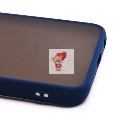 Чехол-накладка для Huawei Honor X6 (темно-синий) - PC041