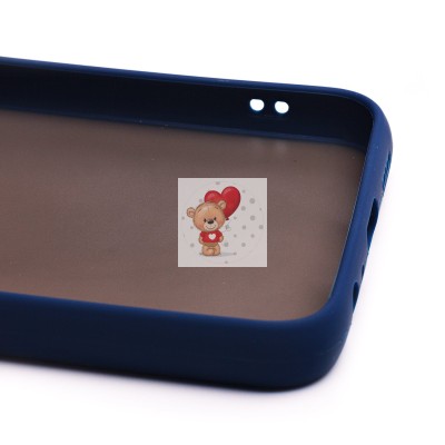 Чехол-накладка для Huawei Honor X6 (темно-синий) - PC041