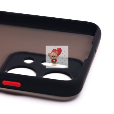 Чехол-накладка для Huawei Honor X7a (черный) - PC041