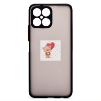 Чехол-накладка для Huawei Honor X8 (черный/черный) - PC041 Чехол-накладка для Huawei Honor X8 (черный/черный) - PC041