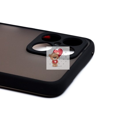 Чехол-накладка для Huawei Honor X8 (черный/черный) - PC041