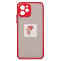 Чехол-накладка для Huawei nova Y61 (красный) - PC041