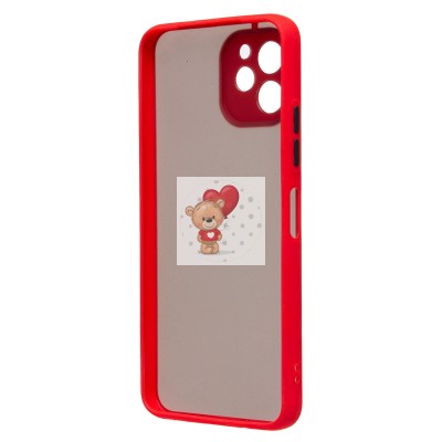 Чехол-накладка для Huawei nova Y61 (красный) - PC041 Чехол-накладка для Huawei nova Y61 (красный) - PC041