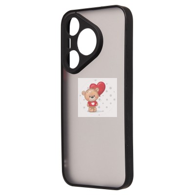 Чехол-накладка для Huawei Pura 70 Global (черный) - PC041 Чехол-накладка для Huawei Pura 70 Global (черный) - PC041