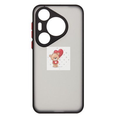 Чехол-накладка для Huawei Pura 70 Pro Global (черный) - PC041