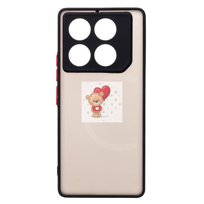 Чехол-накладка для Infinix GT 20 Pro (черный) - PC041