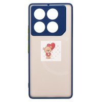 Чехол-накладка для Infinix GT 20 Pro (темно-синий) - PC041 Чехол-накладка для Infinix GT 20 Pro (темно-синий) - PC041