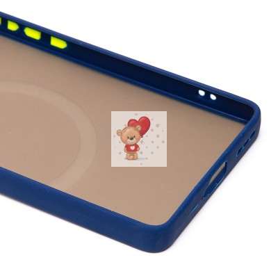 Чехол-накладка для Infinix GT 20 Pro (темно-синий) - PC041 Чехол-накладка для Infinix GT 20 Pro (темно-синий) - PC041