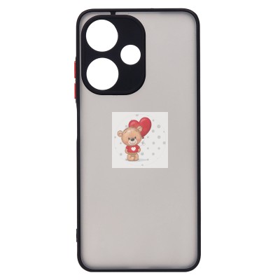 Чехол-накладка для Infinix Hot 30i (черный) - PC041 Чехол-накладка для Infinix Hot 30i (черный) - PC041