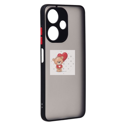 Чехол-накладка для Infinix Hot 30i (черный) - PC041 Чехол-накладка для Infinix Hot 30i (черный) - PC041