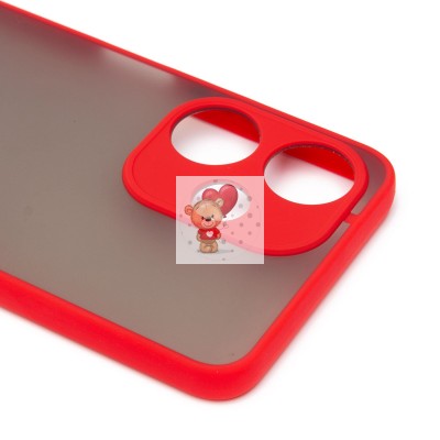 Чехол-накладка для Infinix Hot 30i (красный) - PC041