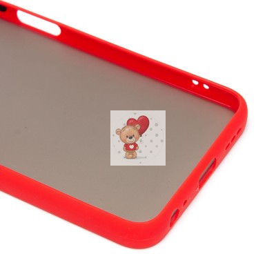 Чехол-накладка для Infinix Hot 30i (красный) - PC041